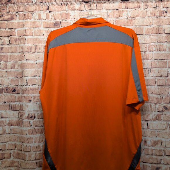PGA Tour Motionflux 360 Orange/Gray Polo Size Large - Picture 11 of 13